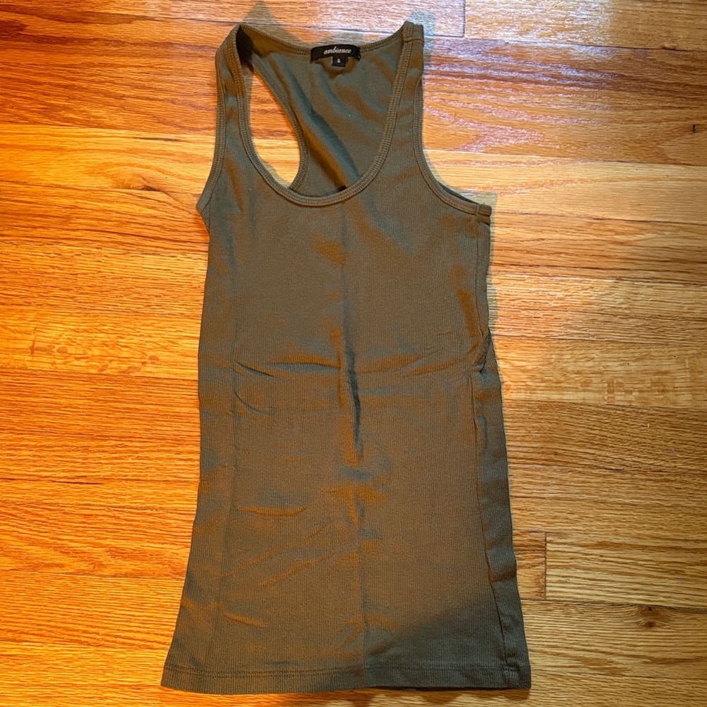 Ribbed Racerback Tank